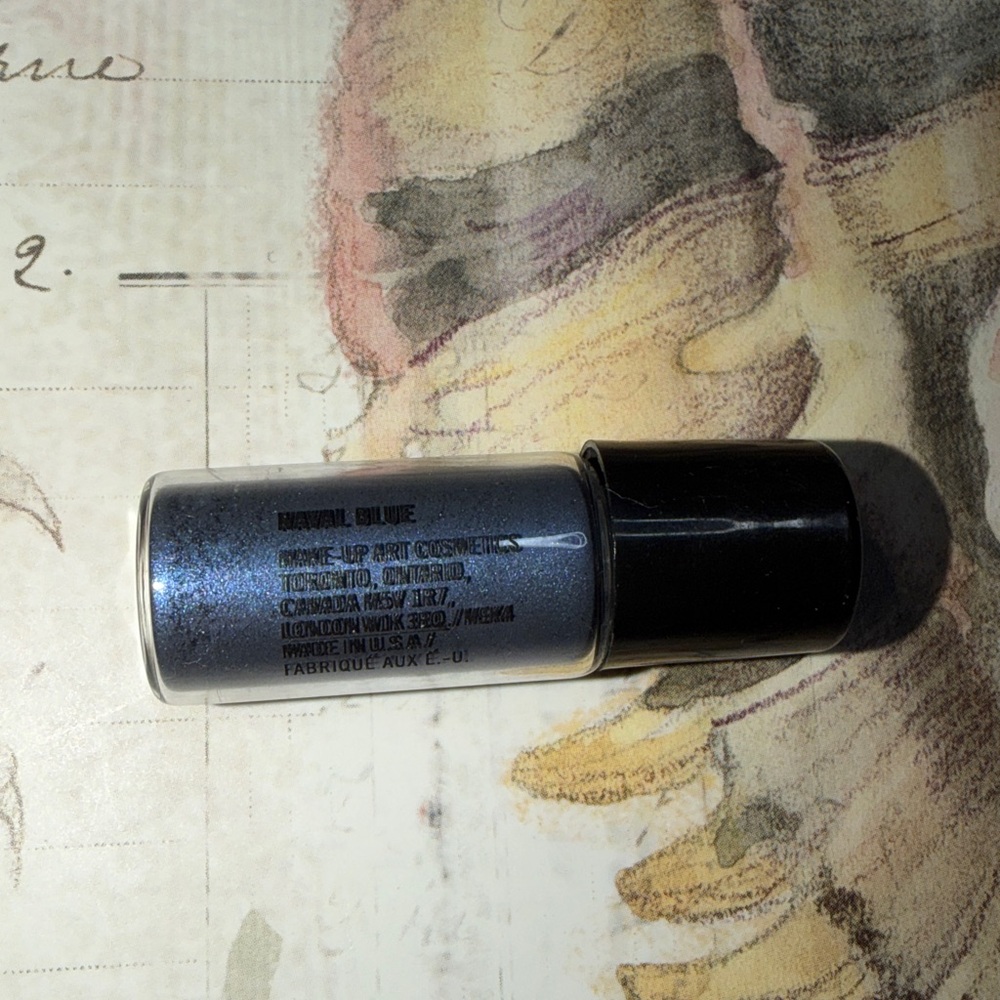 MAC COSMETICS NEW NAVAL BLUE Pigment Loose Powder 2.5G VIAL NEW Eye Shadow HTF